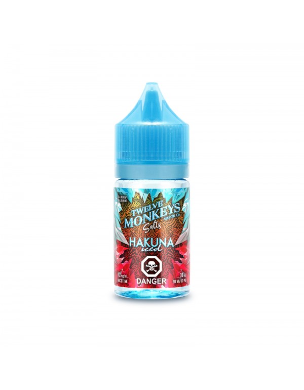 Hakuna Iced SALTS - Twelve Monkeys E-Liquid