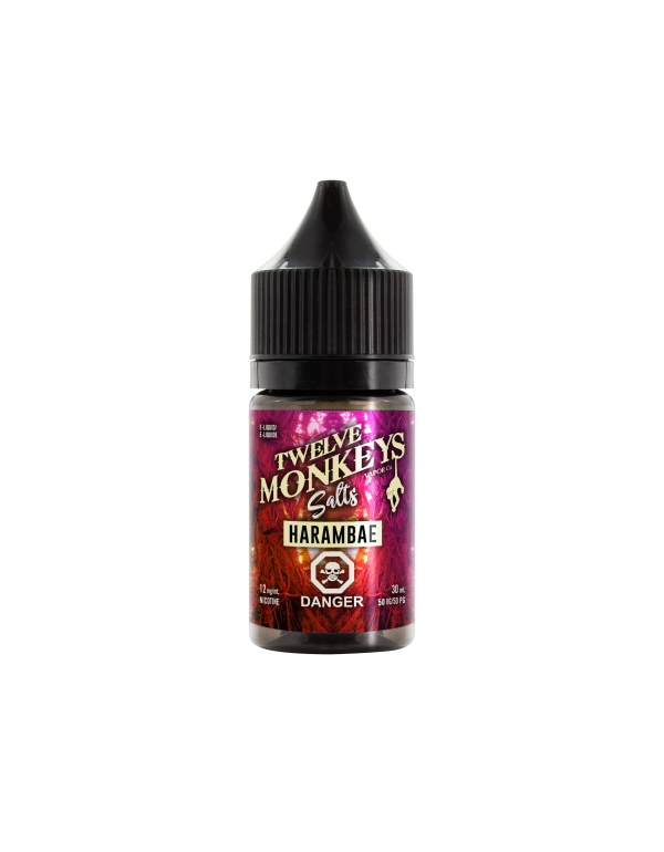 Harambae SALTS - Twelve Monkeys E-Liquid