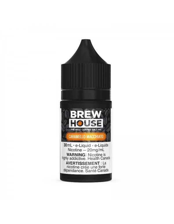 Caramello Macchiato SALT - Brew House E-Liquid
