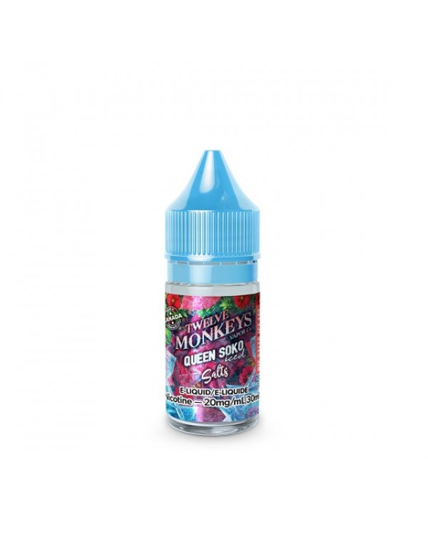 Queen Soko Iced SALT - Twelve Monkeys E-Liquid