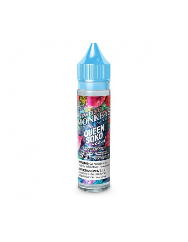 Queen Soko Iced - Twelve Monkeys E-Liquid