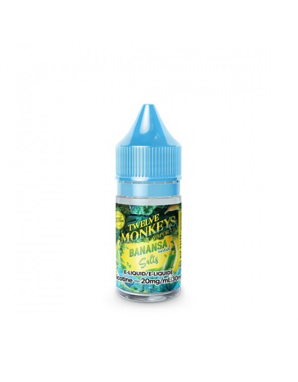 Banansa Iced SALT Twelve Monkeys E-Liquid