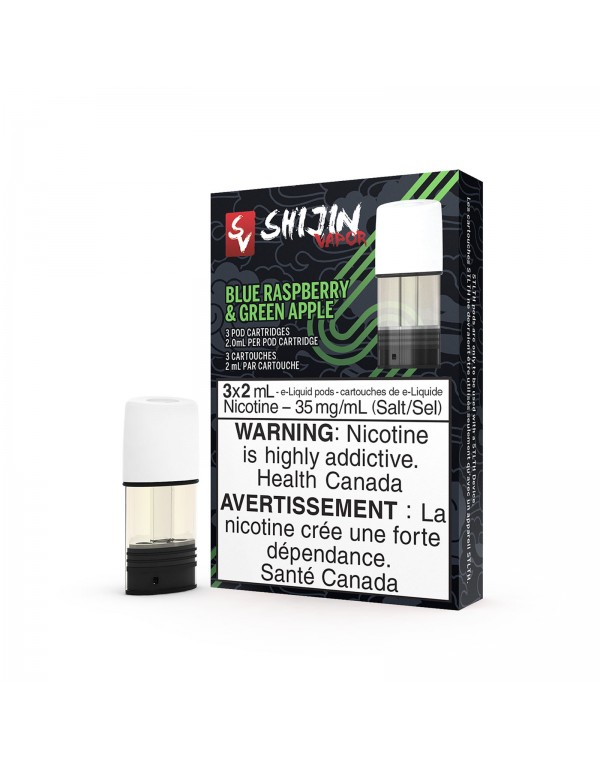 Shijin Blue Raspberry & Green Apple - STLTH Po...
