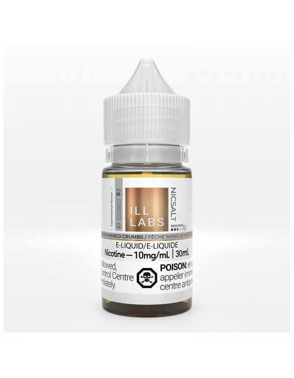 Peach Mango Crumbs SALT - ILL Labs E-Liquid