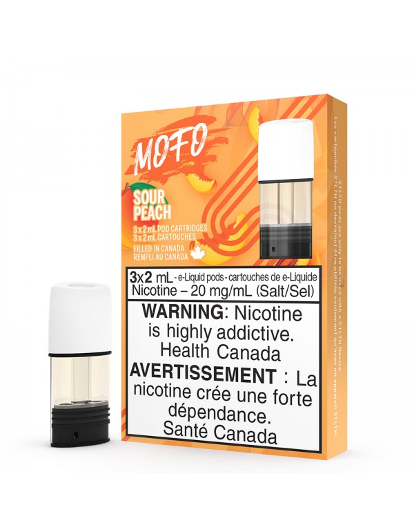 Sour Peach - Mofo STLTH Pods