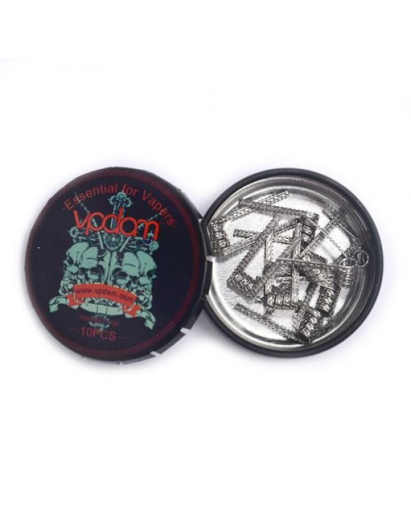 VPDAM Ni80 DNA prebuilt coils 0.2