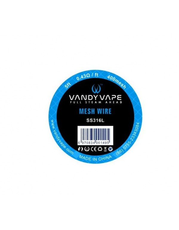 Vandy Vape Mesh Wire SS316L 0.43 Ω