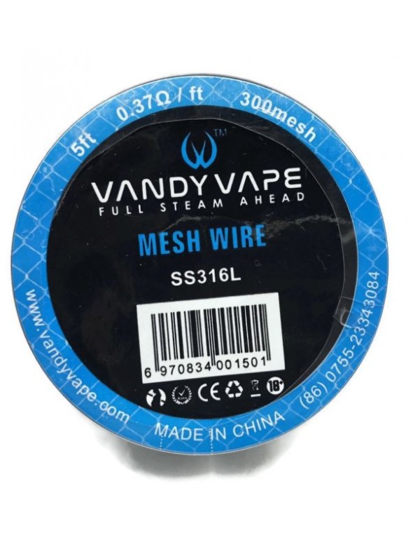 Vandy Vape Mesh Wire SS316L 0.37 Ω
