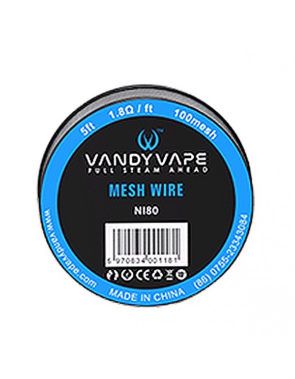 Vandy Vape Mesh Wire NI80 1.8 Ω (5 Feet)